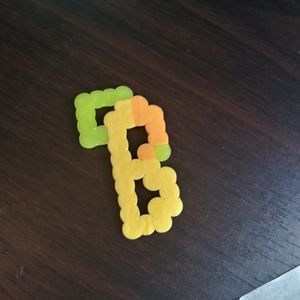 B initial melt bead charm